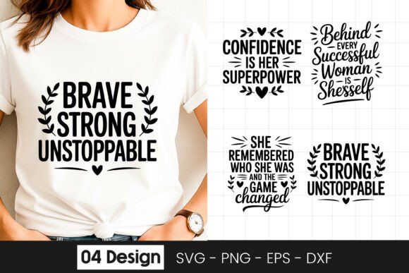 Brave Strong Unstoppable Women Quote SVG Review